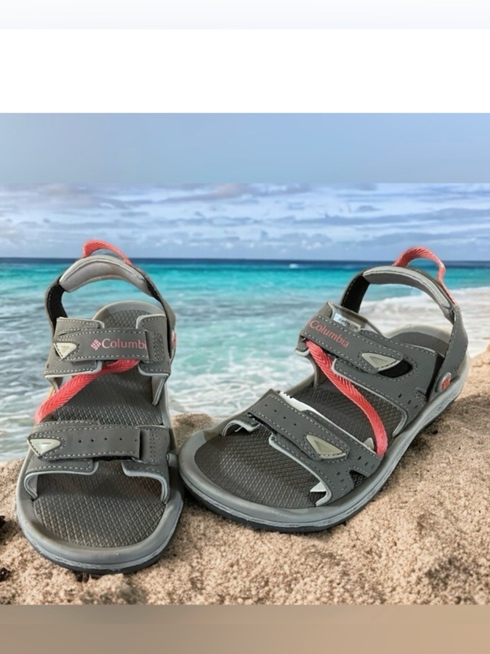 Columbia Techsun Interchange 3 Waterproof Sandals - Color Tusk - Sz 8